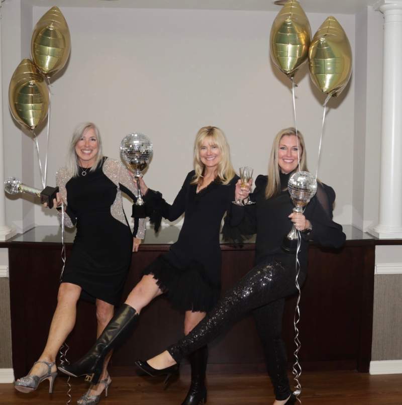 Shaun Kelly, LIsa Holland and Stacey Hetherington were the top three fundraisers.
